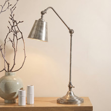 Cuba Brass Adjustable Desk Lamp